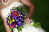 Bridal purple flowers