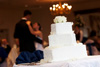 White cake for wedding
